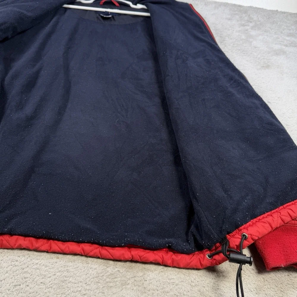 Polo Sport Ralph Lauren Jacket Mens Small Red Quilted Fleece Full Zip Puffer